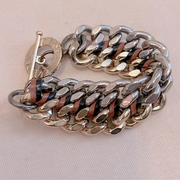 CC SKYE Metal & Leather Toggle Bracelet - Picture 5 of 5